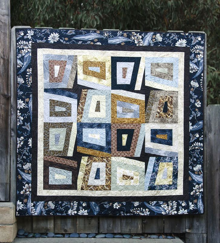 Quilt Craft Distributors pattern from Cozy Quilt Designs Peeking Points
