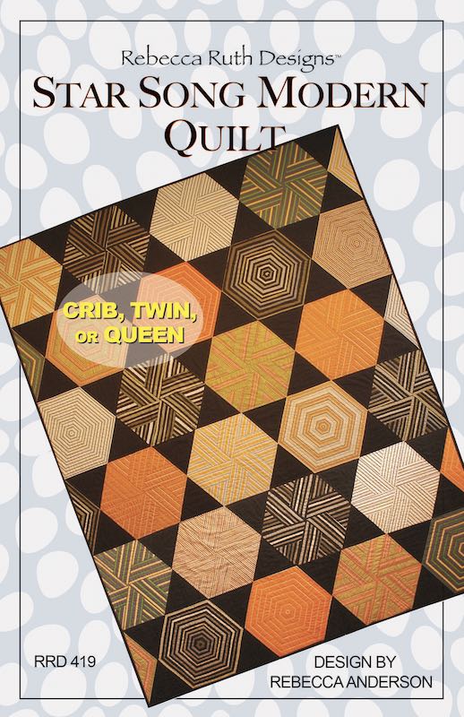 Quilt Craft Distributors pattern from Rebecca Ruth Designs Star