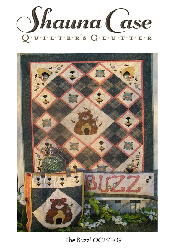 Quilt Craft Distributors pattern from Quilters Clutter QC23109 The