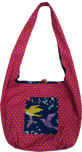 Quilt Craft Distributors - pattern from Sew Fun : 108 Boho Shoulder Bag