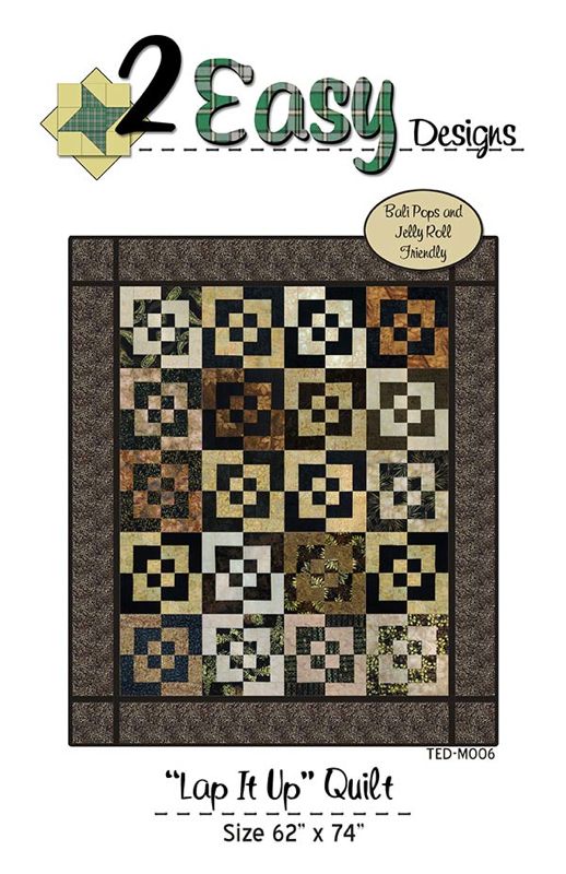 Quilt Craft Distributors pattern from Two Easy Designs TEDM006 Lap